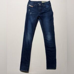 Diesel Dark Blue Skinny Jeans
